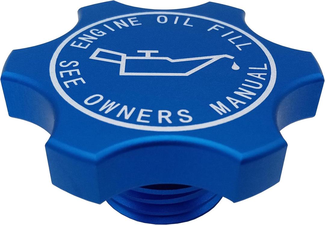 Engine Oil Filler Cap Aluminum Compatible with Chrysler Dodge Jeep Ram Mitsubishi Mini 1993-2020