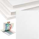 Marspark 150 Sheets Printmaking Paper, 5"x7", 8"x10", 9"x12", Printmaking Supplies, Artist Paper for Adults and Students Block Printing, Screen Gel Printing, White