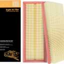 Engine Air Filter Replacement A2730940204 Compatible with Mercedes-Benz E350/C300/ML350/C240/GLK350/GL450/S550/E320/S430/C230 Select Models and More,Engine Air Filter for Car(2 PACK)