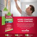 6-Pack of 2-1/2 Wooster 5400 GripTech Thin Angle Paint Brush, Rattail Handle