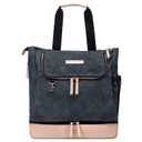 Petunia Pickle Bottom Pivot Backpack, Multiple Carrying Options, Insulated Pockets, Modern Silhouette, Roomy Interior, Indigo/Blush