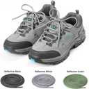 2 x UpUGo 3 Pair Boot Shoe Laces, Round Shoelaces for Athletic Running Hiking Sneakers Shoes Boot