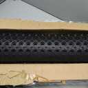 Ottomanson Heavy Duty Rubber Floor Mat Non-Slip, Waterproof, Easy to Clean Anti-Fatigue Mat for Commercial Kitchens, Restaurants, Workshops Oil Resistant, Hose Washable 36" x 60", Black
