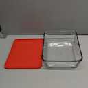 Pyrex Simply Store Glass Food Storage Container, Snug Fit Non-Toxic Plastic BPA-Free Lids, Freezer Dishwasher Microwave Safe, 11 Cup