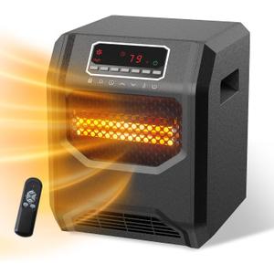 Infrared Space Heater 1500W Electric Heater for Indoor Use WEWARM