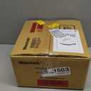 Maxtek Ultra Thin 5.2mm Slim Clear CD Jewel Case with Built in Black Tray, 100 Pack