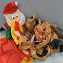 Garma 14 FT Christmas Inflatables Outdoor Decorations, Santa Claus Sleigh and 9 Reindeers Inflatable Xmas Blow up Yard Decoration for Garden Lawn Home Holiday Party Decor (Christmas Santa+9 Reindeers)