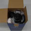 One Gallon Water Bottle Insulated, Triple Walled Vacuum Stainless Steel (Cold for 48 Hrs), Leak Proof & Non-BPA, Large Water Flask Jug with Paracord Handle & Straw Spout Lids (128 Ounces, Indigo/Black)