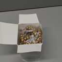 16 Feet Christmas Wood Bead Garland Wooden Bead Garland for Christmas Tree Holiday Decoration (Gold)