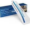 Quartz Countertop Repair Kit (White), Quick-Drying Quartz Repair Kit for Edge Chips, Cracks, Scratches, Nicks on Quartz, Granite, Marble, Porcelain and Other Natural Stone Surfaces (No. 01 White)