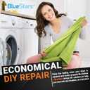 BlueStars 12001541 303373K Dryer Drum Support Roller Kit Compatible with Maytag Crosley Jenn-Air Dryers - Replaces 303373 3-3373 Y303373 12001541VP W10116741-2 Packs