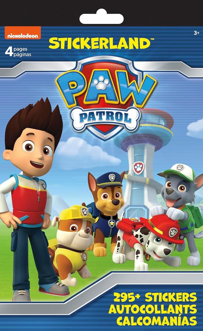 Trends International Paw Patrol STICKERLAND 4 Page Pad