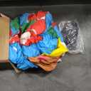 9.2 FT Inflatables Merry Christmas Banner with Santa, Gingerbread Man & Christmas Tree, Blow Ups Outdoor Inflatables Sign with Build-in LEDs for Lawn Yard Winter Holiday Xmas Party Decor