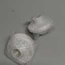 4 Pcs E26 Medium Base Ceiling Lamp Holder Keyless Light Sockets White Bulb Socket Incandescent Fluorescent CFL Lamp Holder 660w 250v (Phenolic Resin)