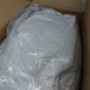 EMOOR Extra-Thick Japanese Futon Mattress Hem-Less Small-Twin Made in Japan White, Foldable Floor Sleeping Bed Tatami Mat