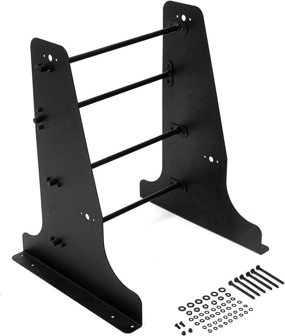 Mofun Tour Pack Rack Sissy Bar Mounting Luggage Rack Storage Holder Wall Mount Kit Compatible with Harley Touring Road King Electra Road Street Glide CVO FL and Other Models