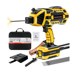 Handheld Welding Machine 110V 120A Portable Electric Welder Machine ARC Welder Gun with IGBT Inverter 5 Variable Current Adjustment for 3/32"-1/8" Welding Rod Tool