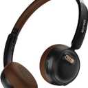 Sirius 120H ANC Over-Ear Headphones-Wireless Bluetooth Noise Cancelling Headphones with Mic,Transparency Mode,Lightweight for Travel, Gym, Work (Black)