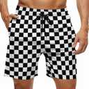 Jamaica Jamaican Kingdom Flag Men's Summer Beach Shorts, Athletic Trunks XL