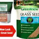 GreenView Pure Grass Seed Turf Type Tall Fescue Sun & Shade Blend, 7 lb. Bag Covers up to 1,750 sq. ft. (EXP 08/01/26)