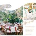 Showgeous 108 Inch Ivory Round Tablecloths, Polyester Table Covers