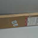 TEDNOVA 2" Cordless Faux Wood Blinds, White, 30" W X 64" H