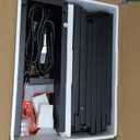 SUPERJARE 79 Inch Sofa Table with 2 Power Outlets and USB-C Ports, 5.9 Inch Narrow Console Table with Storage, Long Entryway Hallway Couch Table Behind Sofa, Small Spaces, Living Room, Black