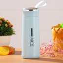 Glass-Lined Water Bottle  No Microplastics, 100% BPA-Free, Leakproof & Reusable  Durable, Eco-Friendly, and Stylish for Home, Gym, or Travel (15 oz)