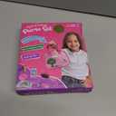 Toddler Play Purse for Kids with Accessories, Toys for Girls with Pretend Makeup, Keys, Smartphone, Dress Up Toy Purse for Toddlers and Kids - Birthday Gift for Little Toddler Girls Ages 3 4 5 6, Pink