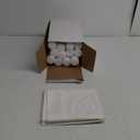 Comfyanno Under Door Draft Stopper - Bottom Door Gap Filler & Seal - Fits 30 to 36 Door, Block Cold Air, Noise, Sound, Wind, Bugs, Easy to Install, Double Side Block, No Adhesive, White (36 Inch (Pack of 2))