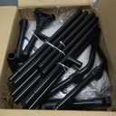 Veehoo Elevated Dog Bed with Waterproof Cushion Mat, Cooling Raised Dog Beds with Padded Top, Washable Outdoor Dog Bed, Orthopedic Pet Cot for Indoor &Outdoor, Extra Large Dog Bed 49" x 33", Dark Grey