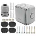 Waterproof Wall Push Button Release Switch, Replacement for Doorbell System Automatic Door System Commercial Places