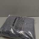 Genina Waterproof Dining Room Chair Covers Stretch Parsons Chair Slipcovers for Dining Room Kitchen Chair Protector Cover, Removable, Washable (6, Flower Pattern-Dark Gray) (Regular-6 Pack)