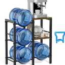 Heavy Duty 5 Gallon Water Jug Holder, Suitable for Homes, Offices, and Garages-Water Storage and Organization, Rust-Proof, Slip-Resistant, and Anti-Drop