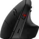HP 920 Ergonomic Vertical Mouse Wireless Bluetooth 5.3 & USB Dongle, 5 Programmable Buttons, 16 Week Battery, Multi-Device, Multi-OS