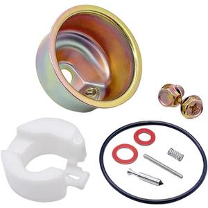 GX120 Carburetor Kit Fits for Honda GX160 GX200 Needle Bowl Float Gasket Seal Pin, Aluminum