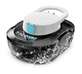 [2026 New] TALOSBO S1 PRO Cordless Pool Vacuum – Powerful Robotic Cleaner for Above-Ground Pools up to 1076 Sq.ft, 120-Min Runtime, 2.5H Fast Charging, Smart Auto-Parking Design