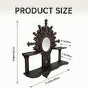 Gothic Shelf for Wall, Trinket Shelf, Gothic Mirror Decor, Vintage Shelf, Large