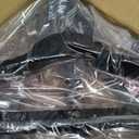 HOUSE DAY Black Velvet Hangers 50 Pack - Non Slip Felt Hangers Closet Essentials, Premium Space Saving Hanger, Gentle on Clothes, Sturdy Shoulder Design