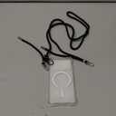 UnnFiko for iPhone 17 Pro Case Clear, Compatible with Magsafe, Crossbody Phone Case with Shoulder Strap, Shockproof Drop Protection, Magnetic Phone Case for iPhone 17 Pro (Clear)