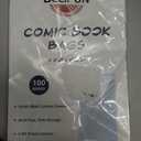 100ct Current Comic Bags and Boards - Reusable Boards, Bags 1 1/2" Flap, Clear Protector