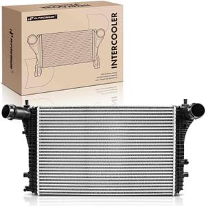 A-Premium Turbocharger Intercooler Compatible with Audi A3 2010-2013 & Volkswagen Jetta 2009-2014, Golf 2010-2014, Beetle 2013-2015, L4 2.0L Turbocharged Diesel, Charge Air Cooler