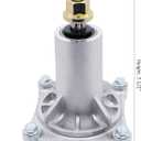 Lawn Mower Spindle Assembly Application for AYP 187292 Dixon 532192870 Husqvarna 532192870 532187292 532187281 539112057 587125401 587820301 Ariens 21546238 by 4 Tapped Bolts Zerk