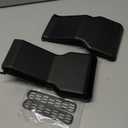 Mabett Under Seat Vent Deflectors for Ford Maverick 2022-2025 Accessories, Rear Air Conditioning Vent Directional Accessories for Passenger Occupant (2 PCS)