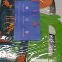 BLUE PANDA Dinosaur Treat Bags with Handles & Stickers - 3.62 x 6.25 x 3.5 In, Dark Green, 300 GSM Paper, 24 Count - Dinosaur Party Boxes for Favors & Birthday Decor