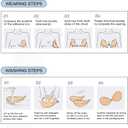 MITALOO Adhesive Bra Invisible Sticky Strapless Push up Backless Reusable Silicone Covering Nipple Bras