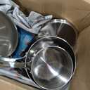 Tramontina Signature Tri-Ply Clad Stainless Steel 8-Pc Pots and Pans Set