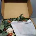 Ling's moment Artificial Wedding Arch Flowers Kit, Apricot & Soft Peach