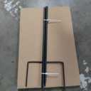 Solar Fairy Garden Outdoor Stake Holding Solar Lantern Outdoor Decor Metal Large Fairy Sitting Moon Silhouette Stakes for Garden Lawn Patio or Courtyard