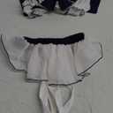 Sexy Sailor Lingerie Set - Sheer Mesh Babydoll with Bow Tie & Open Back, Matching G-String and Mini Skirt, Y2K Roleplay Costume for Women, XL